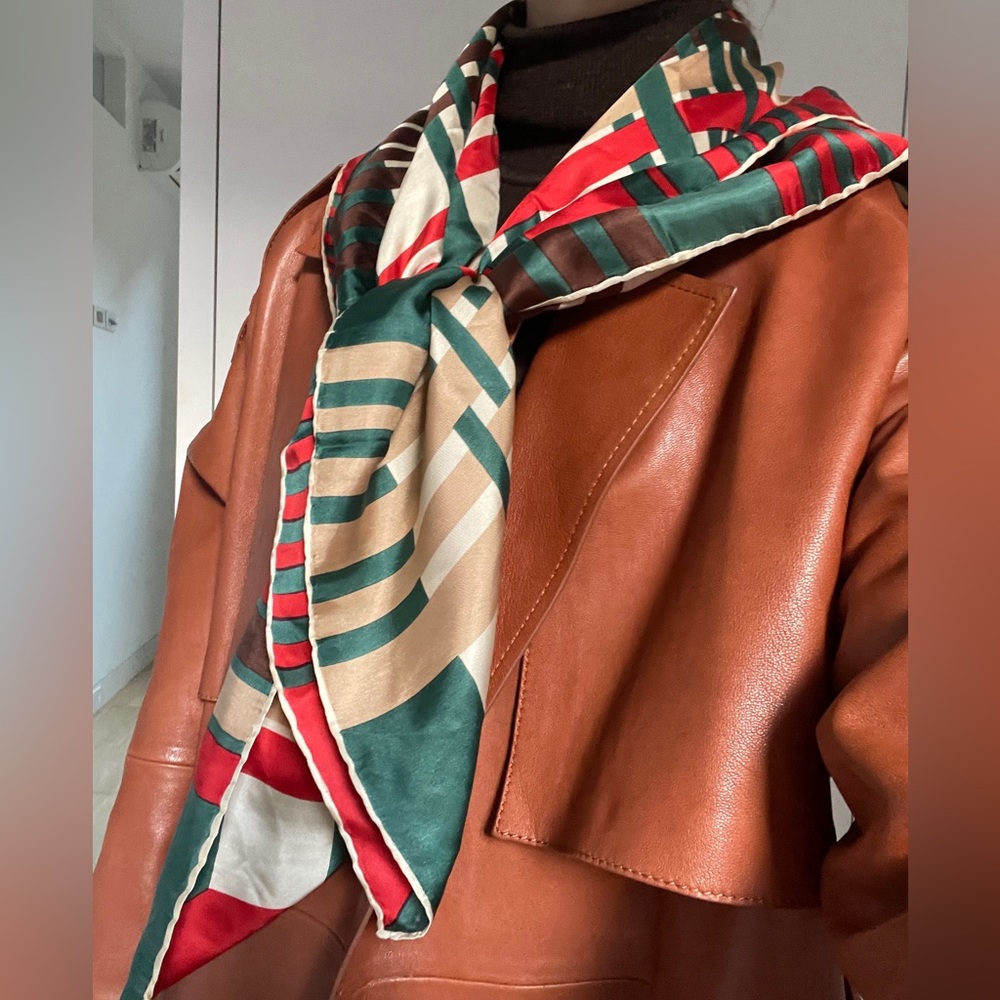Jaeger Vintage Silk Scarf